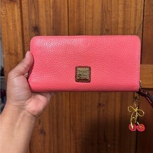 Dooney & Bourke Coral Leather Wallet